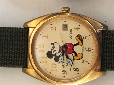 vintage mickey mouse watches collectors